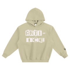 Fleeced Boxy Hoodie