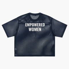 See-through Boxy Net T-Shirt
