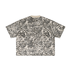 Unisex Leopard Print Boxy T-Shirt
