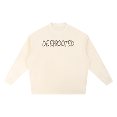 Knitted Round Neck Oversize Sweatshirt