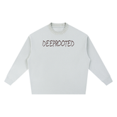Knitted Round Neck Oversize Sweatshirt