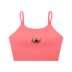Spaghetti Strap Yoga Sports Bra