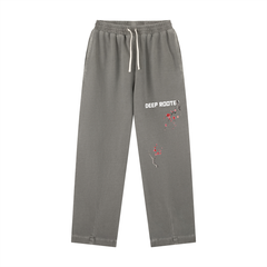 Vintage Washed Drawstring Sweatpants