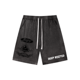 Men’s Vintage Wash Drawstring Shorts