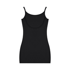 Women's Solid Tight Sleeveless Dress
