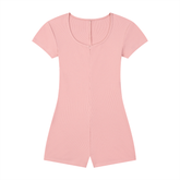 Women's Dual-Function Cape Tie-Waist Romper