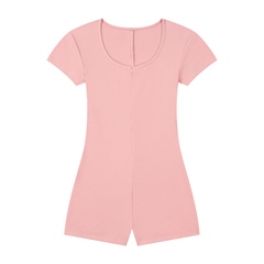 Women's Dual-Function Cape Tie-Waist Romper