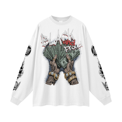 Oversized Unisex Long Sleeve T-Shirt