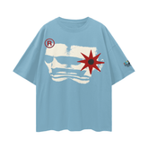 Streetwear Loose Drop Shoulder T-Shirt