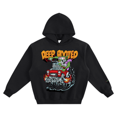 Fleeced Boxy Hoodie