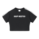 Taped Cooling Performance Crop Top
