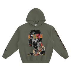 Fleeced Boxy Hoodie