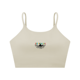 Spaghetti Strap Yoga Sports Bra