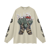 Oversized Unisex Long Sleeve T-Shirt