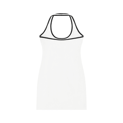 Women's Binding Tight Halter Dress