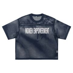 See-through Boxy Net T-Shirt