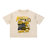 Mineral Wash Boxy Cotton T-Shirt