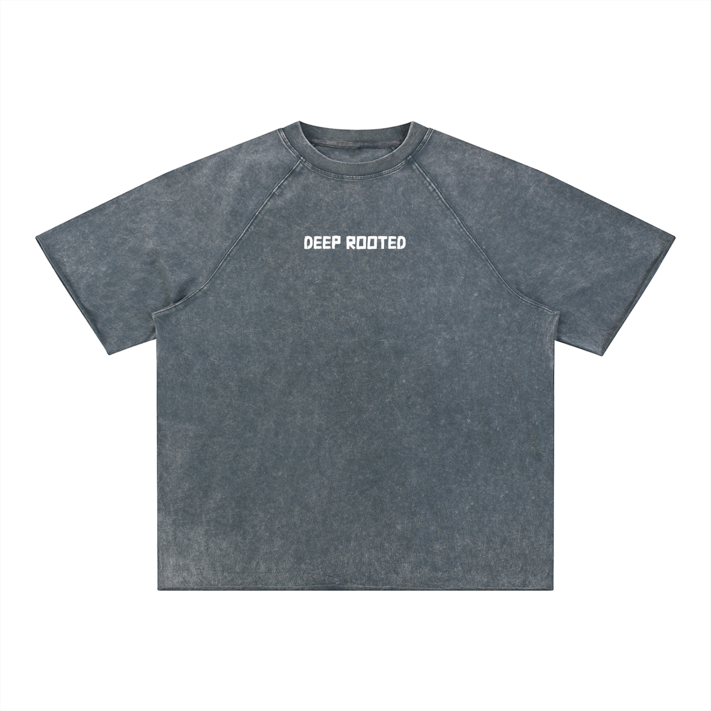 Unisex Mineral Wash Raw Edge T-Shirt
