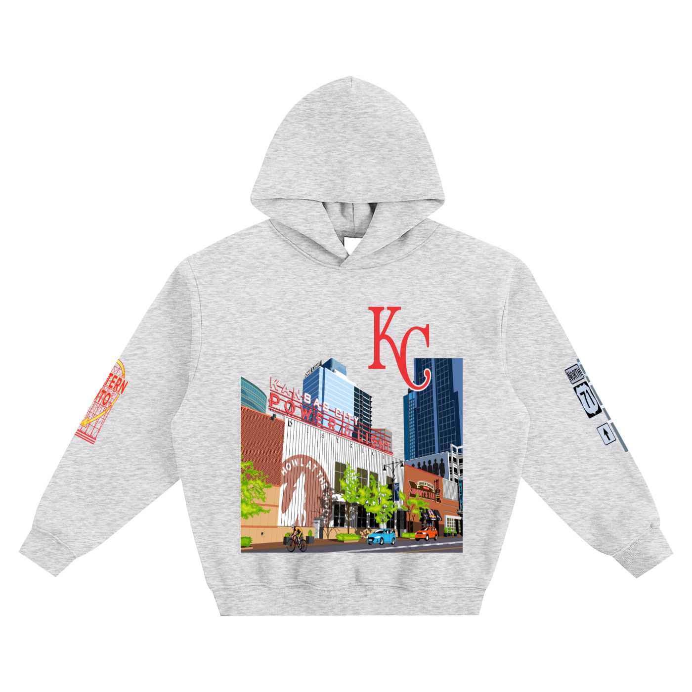 Fleeced Boxy Hoodie