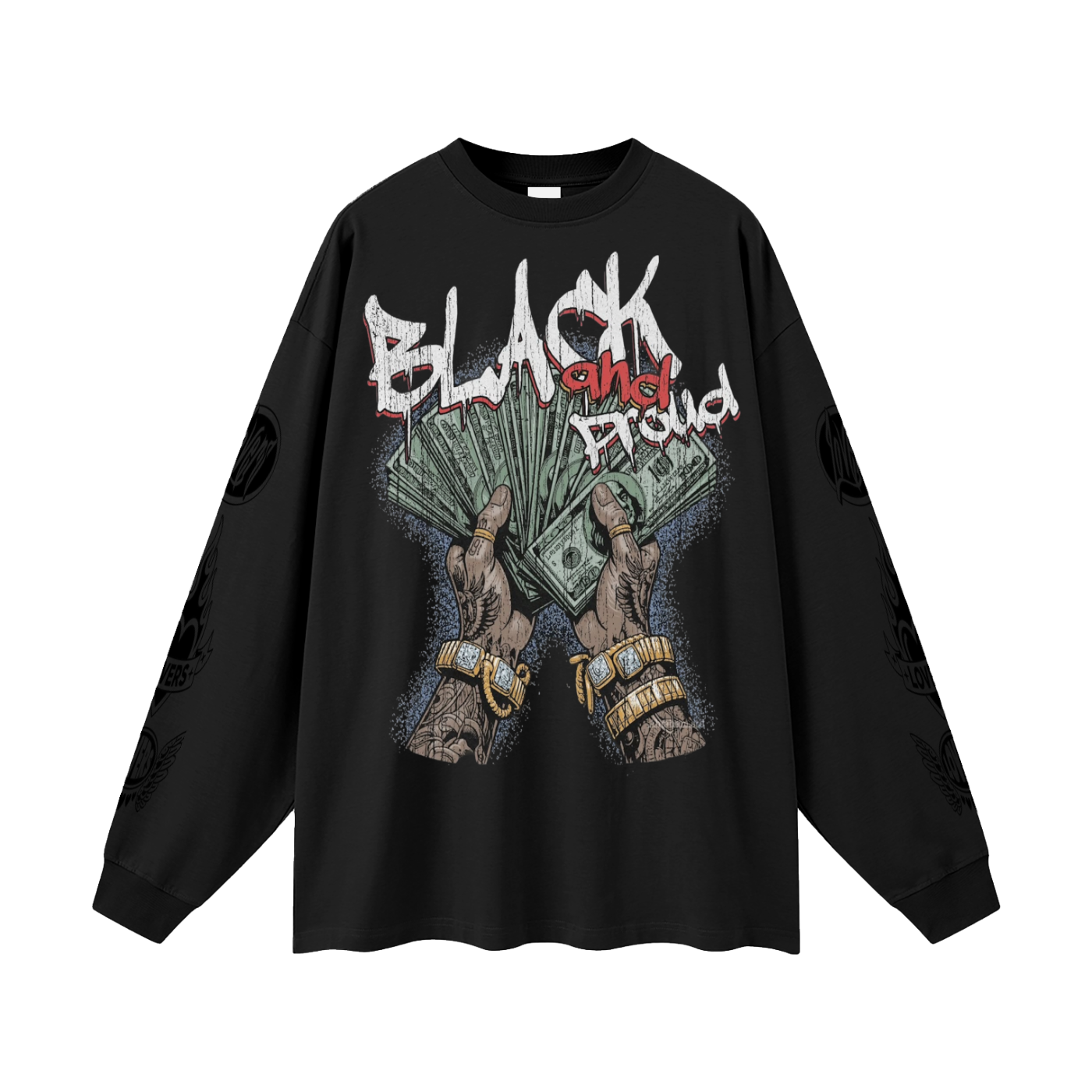 Oversized Unisex Long Sleeve T-Shirt
