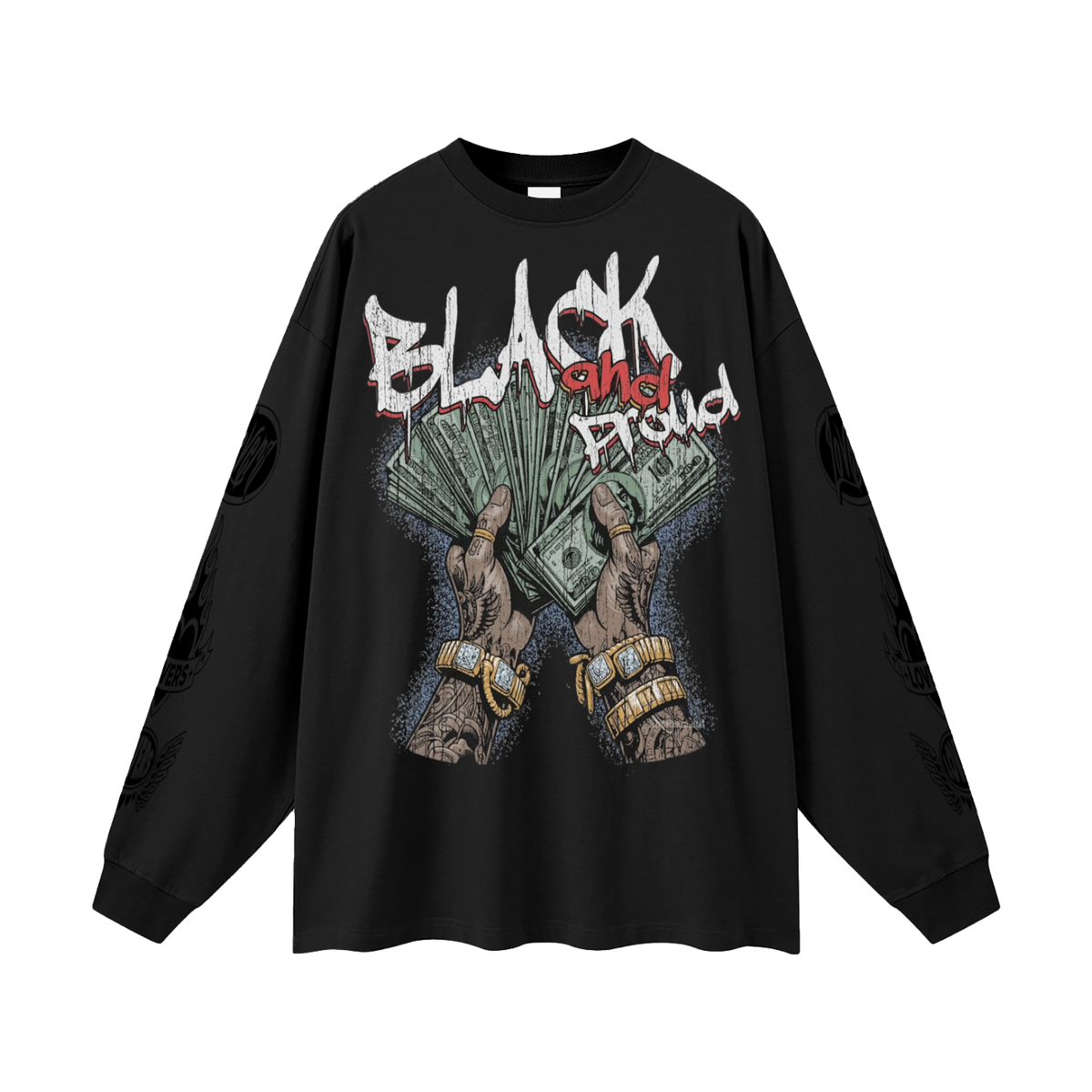 Oversized Unisex Long Sleeve T-Shirt