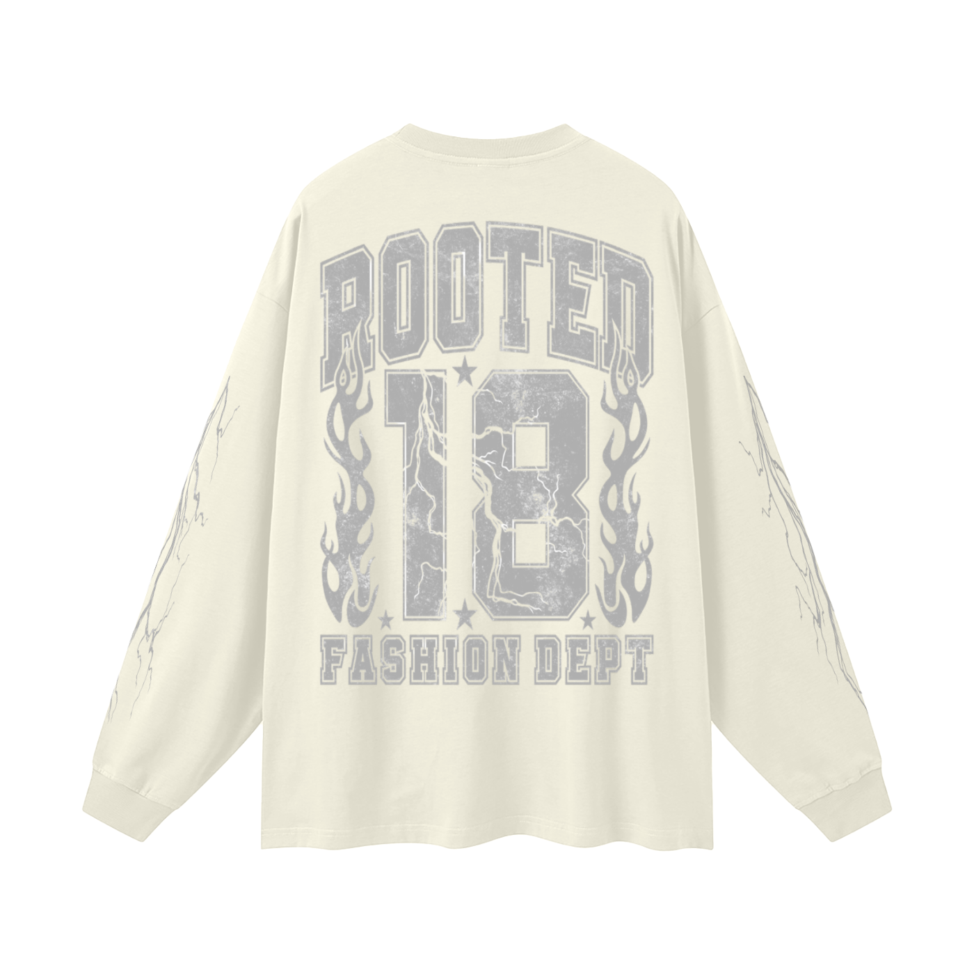 Oversized Unisex Long Sleeve T-Shirt