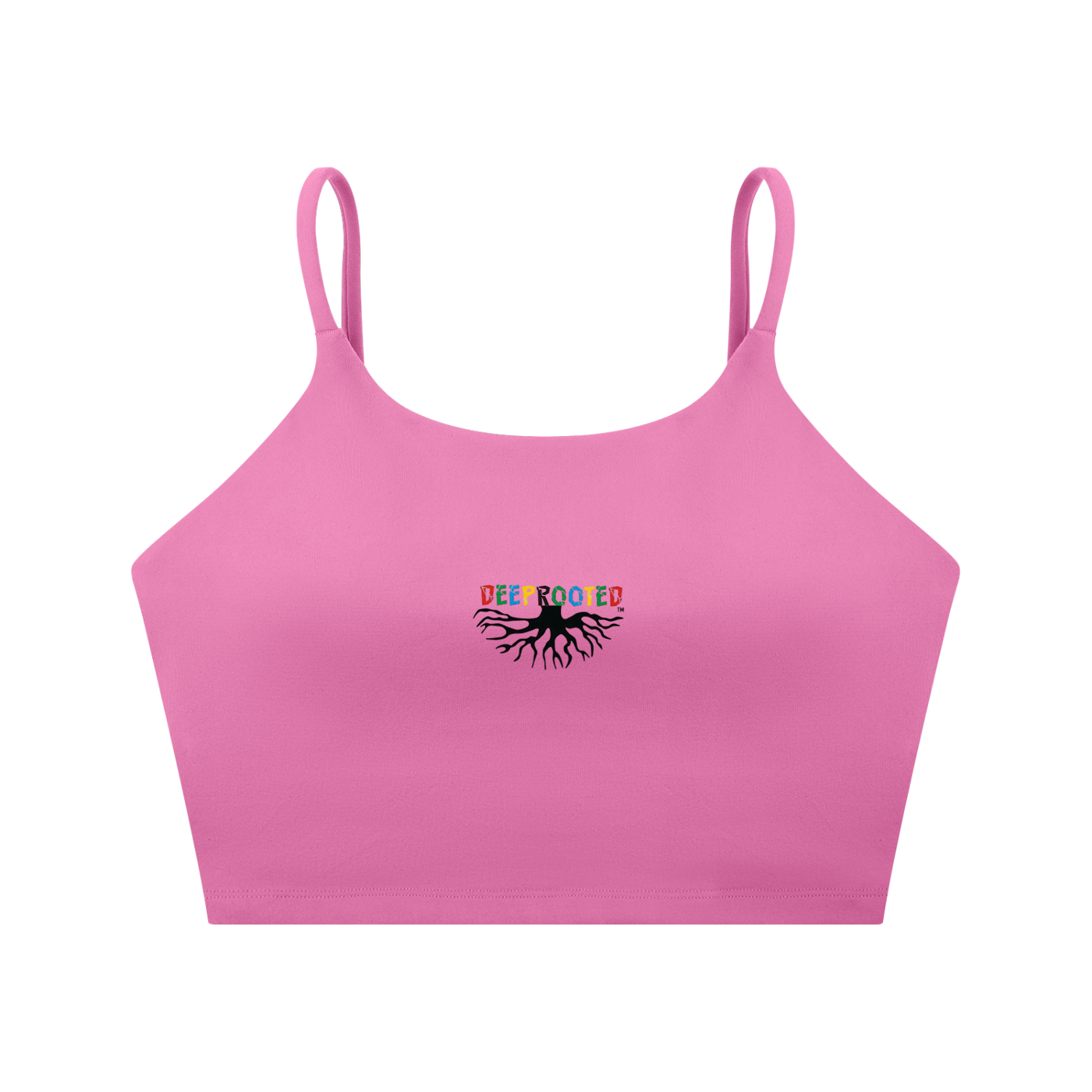 Spaghetti Strap Yoga Sports Bra