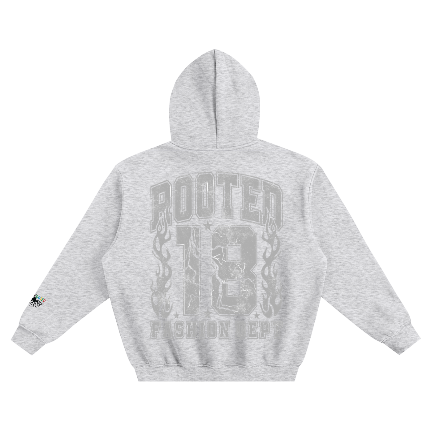 Fleeced Boxy Hoodie