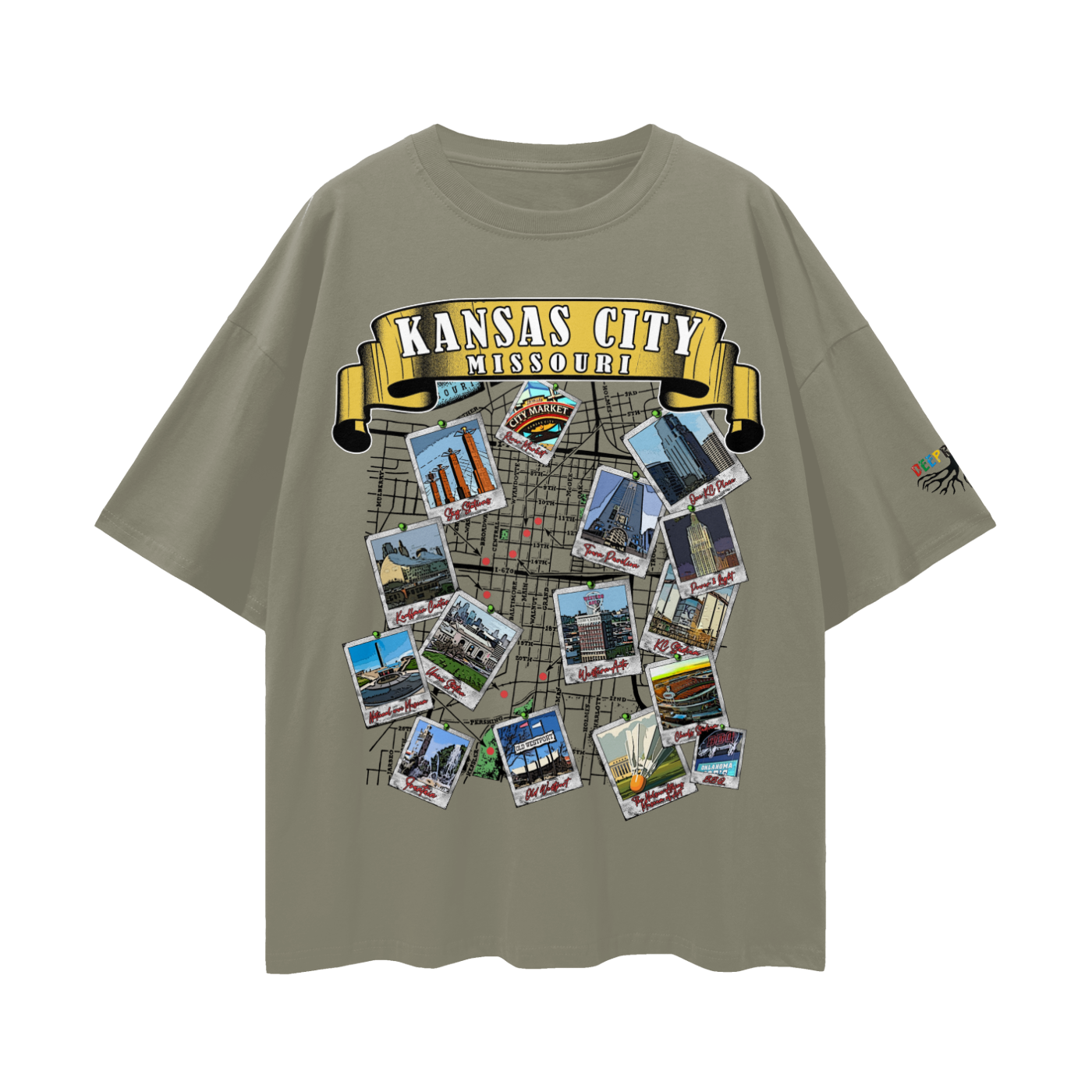 Streetwear Loose Drop Shoulder T-Shirt