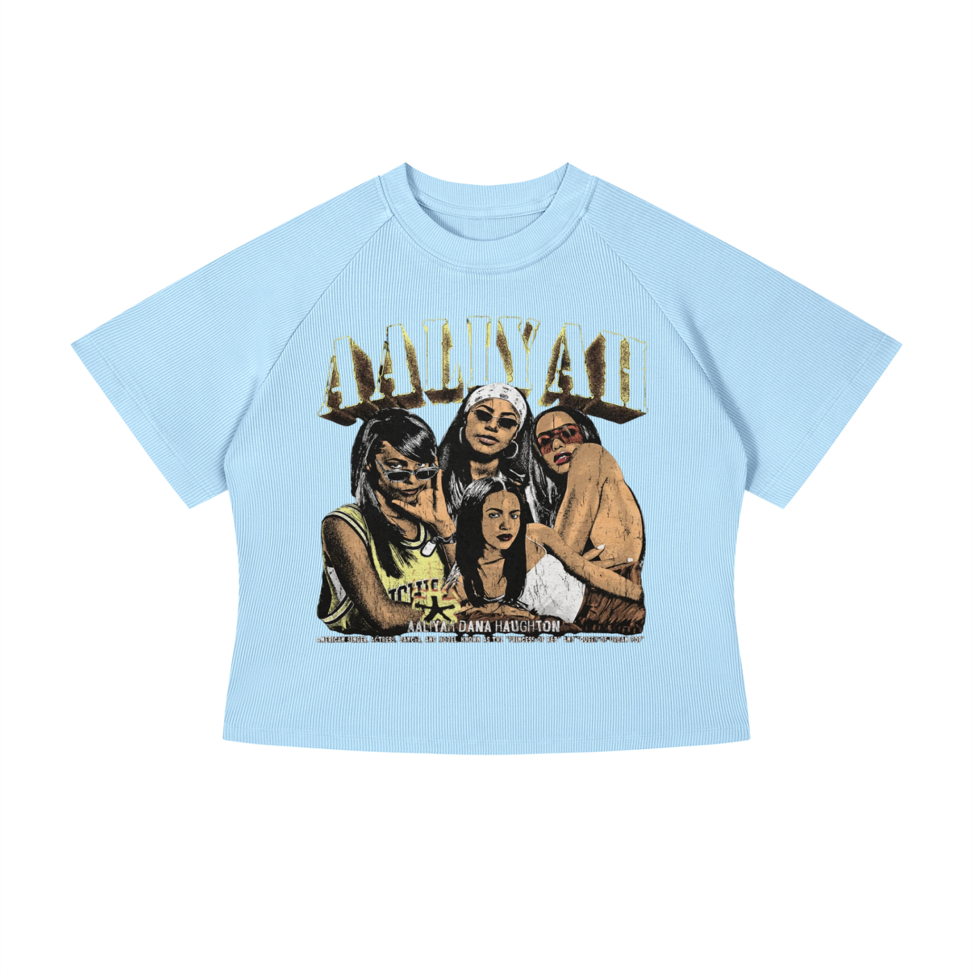 Women's Mineral Wash Crop T-Shirt