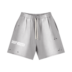 Sun Fade Distressed Shorts