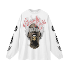 Oversized Unisex Long Sleeve T-Shirt