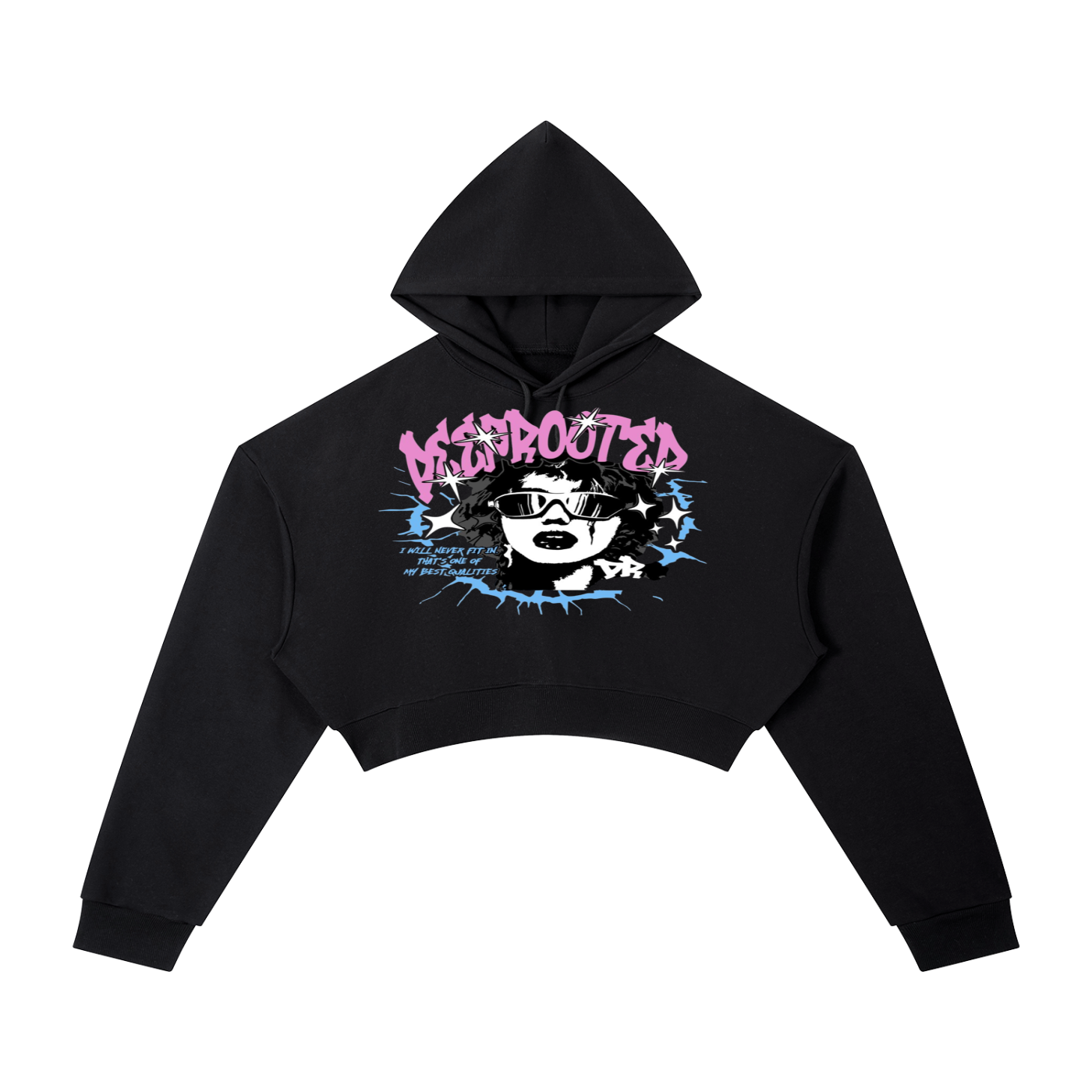 Essential Cropped Hoodie