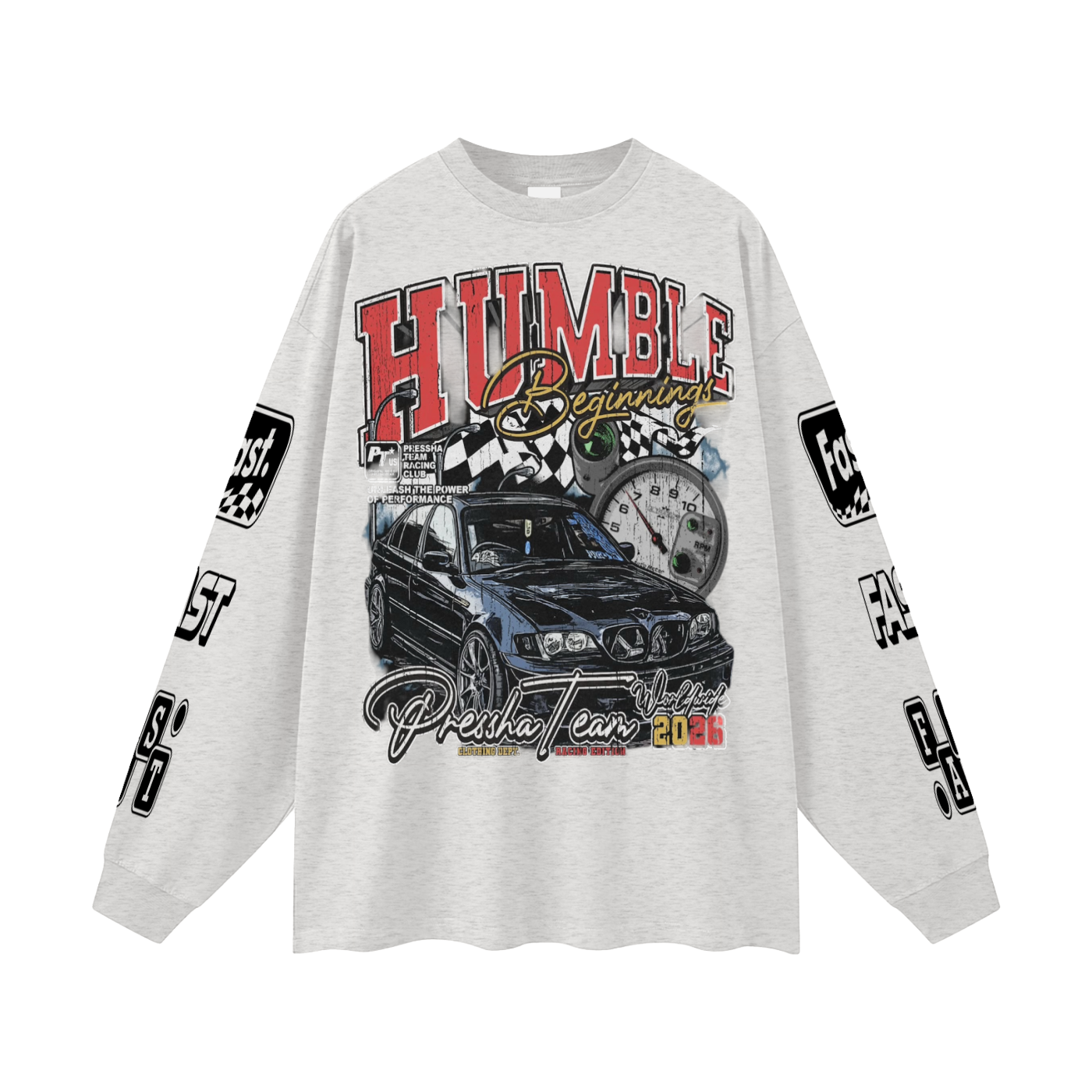 Oversized Unisex Long Sleeve T-Shirt