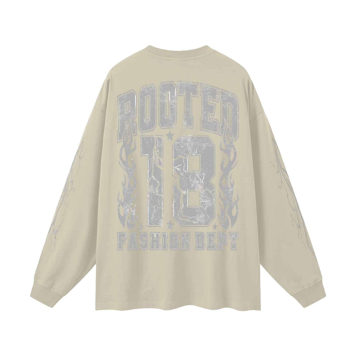 Oversized Unisex Long Sleeve T-Shirt