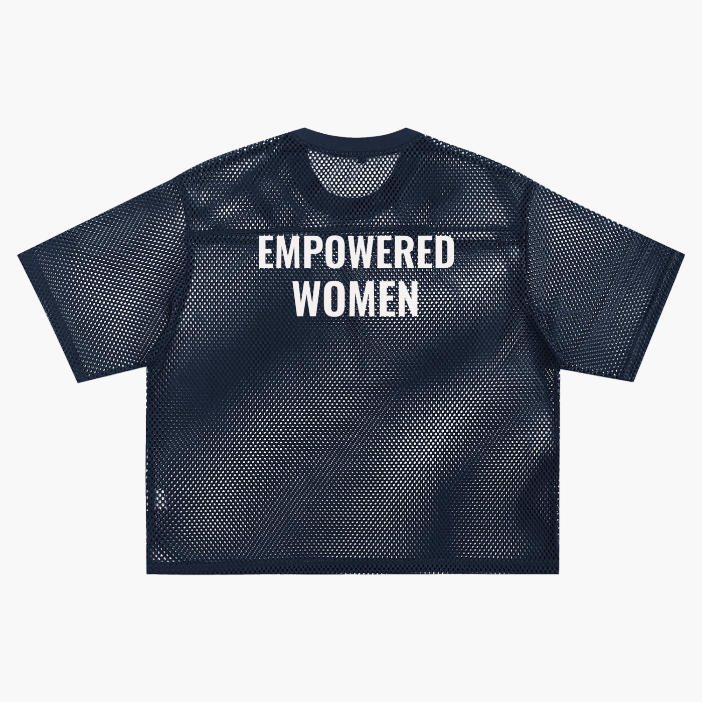 See-through Boxy Net T-Shirt