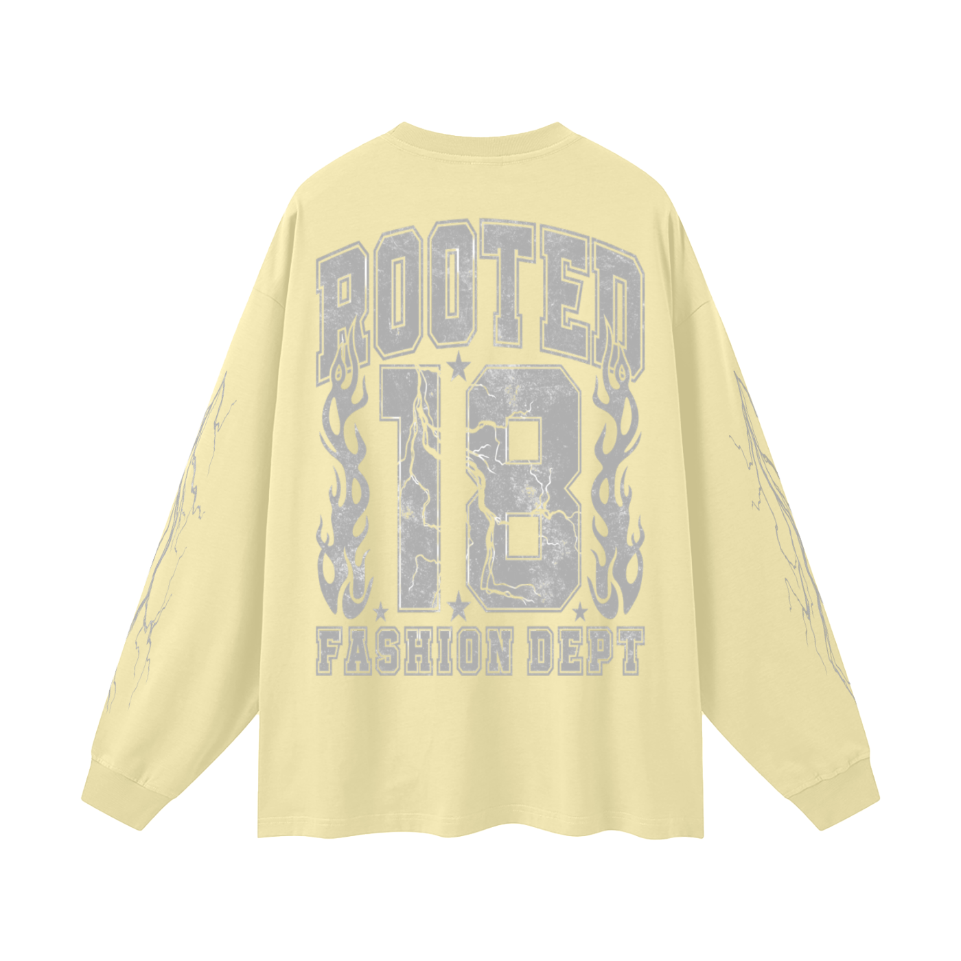 Oversized Unisex Long Sleeve T-Shirt