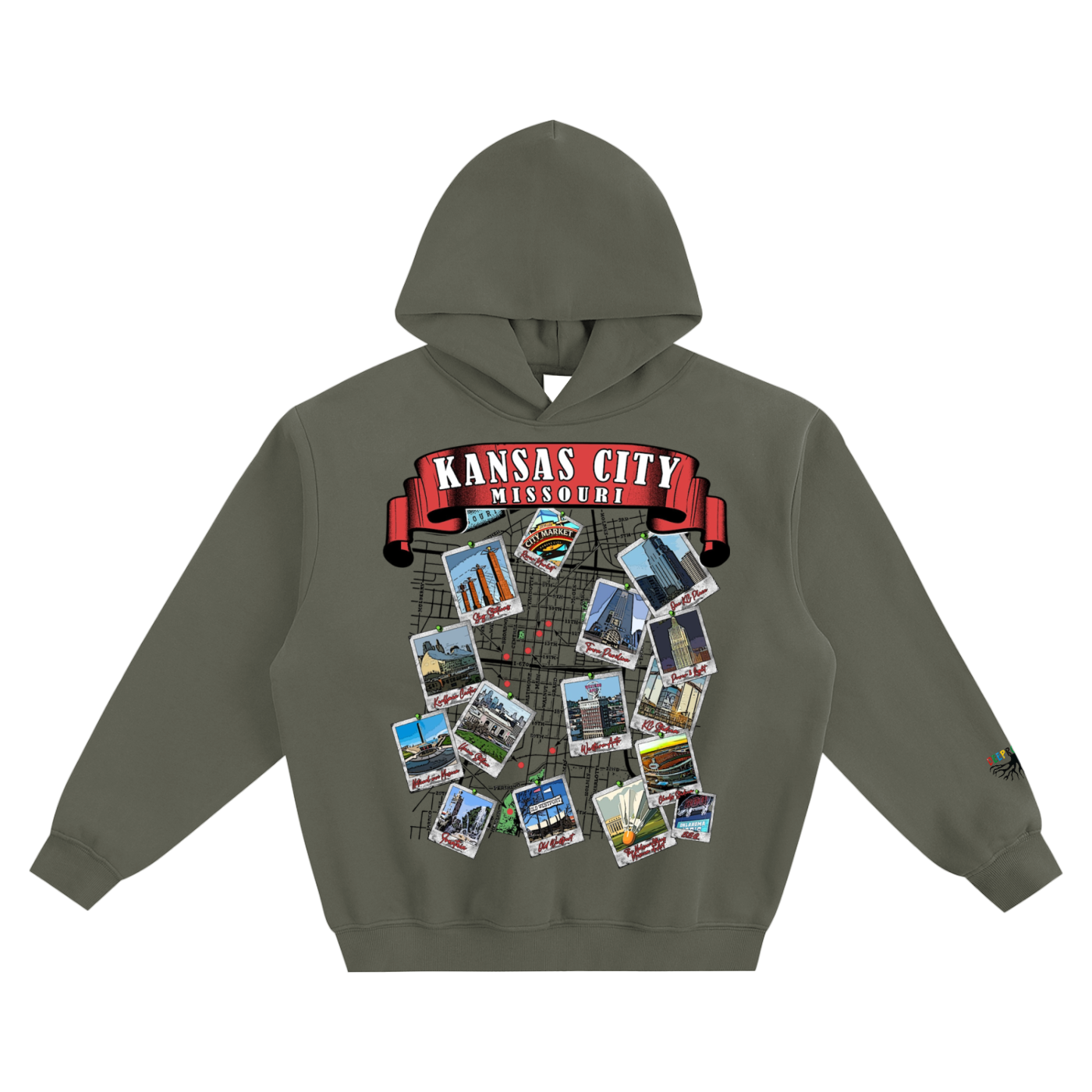 Fleeced Boxy Hoodie