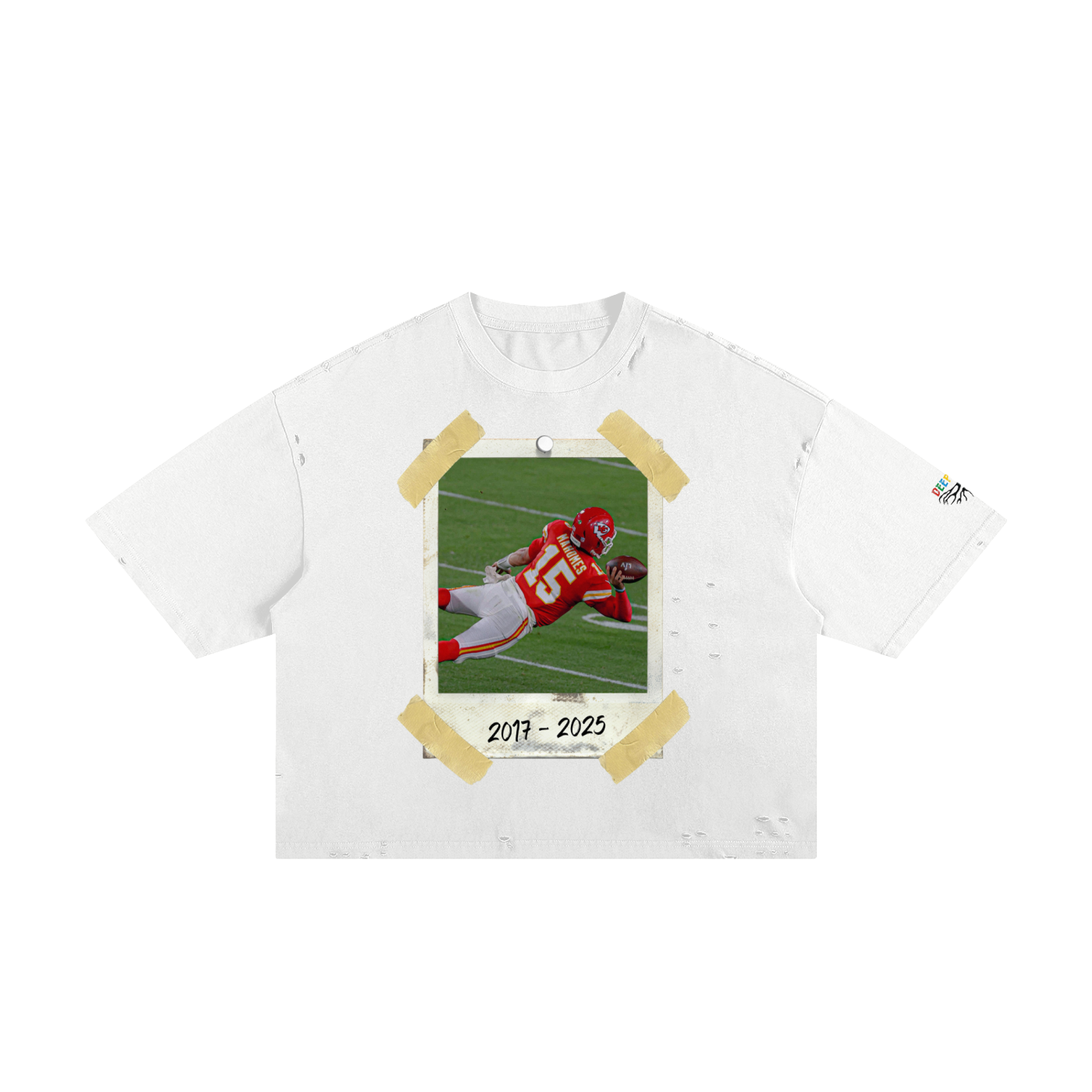 Classic Frayed Boxy Tee