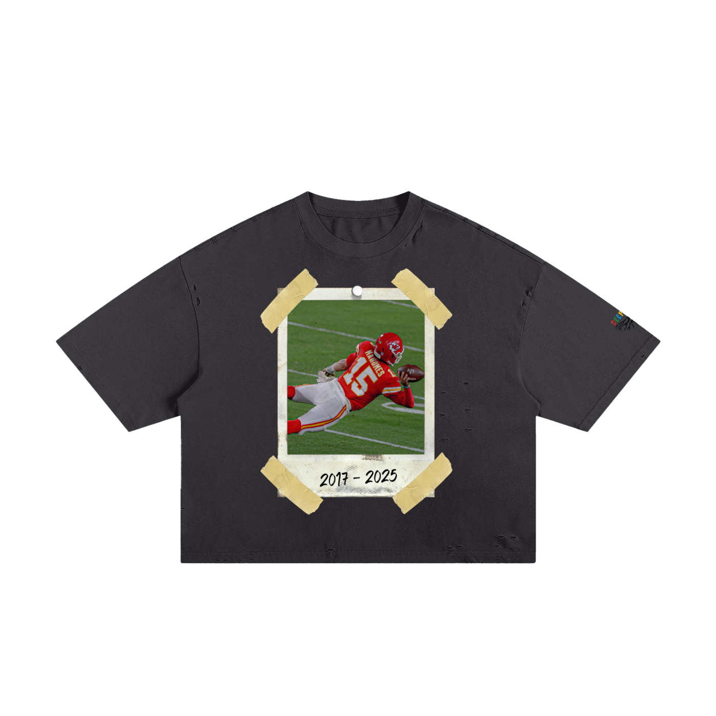 Classic Frayed Boxy Tee