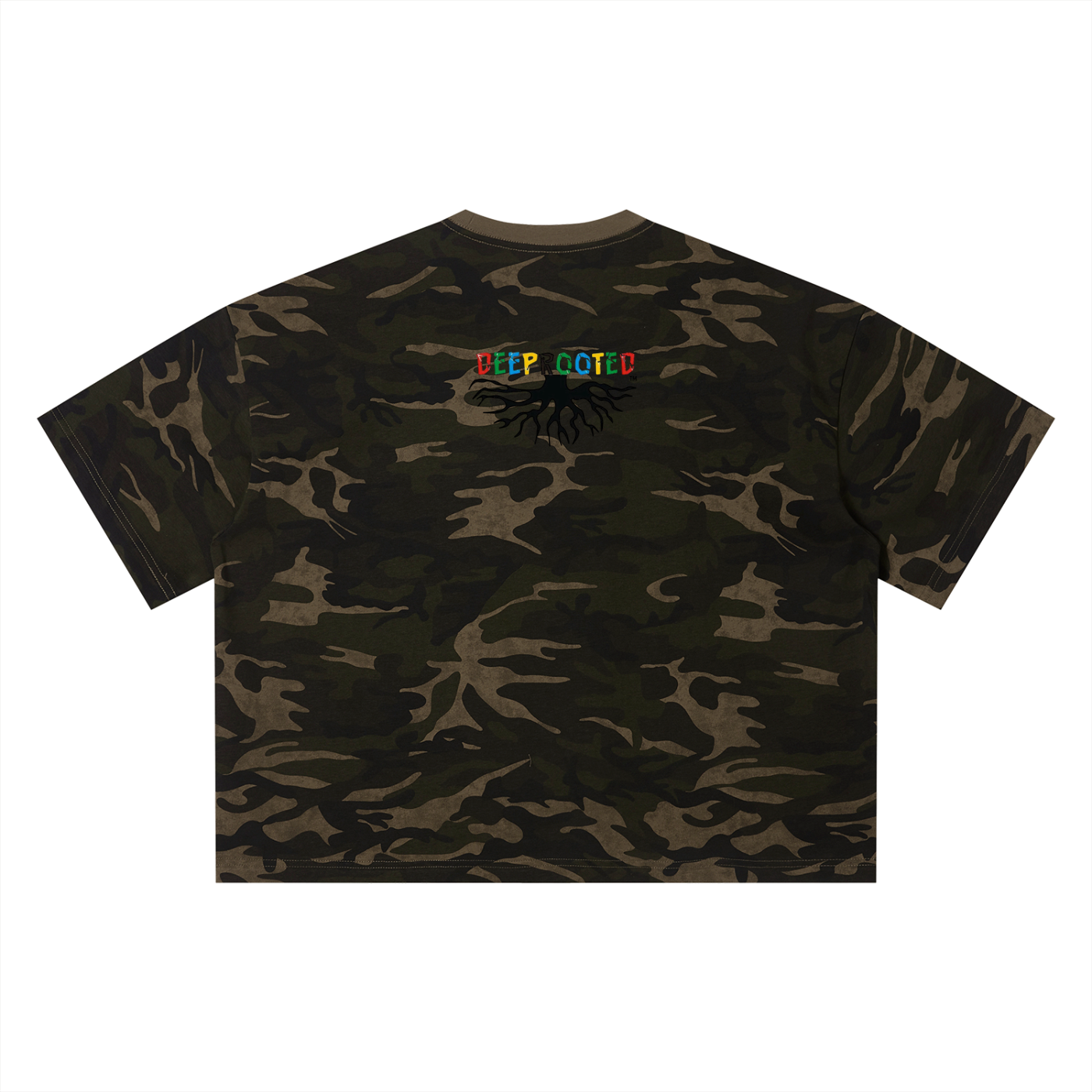 Unisex Camo Boxy T-Shirt