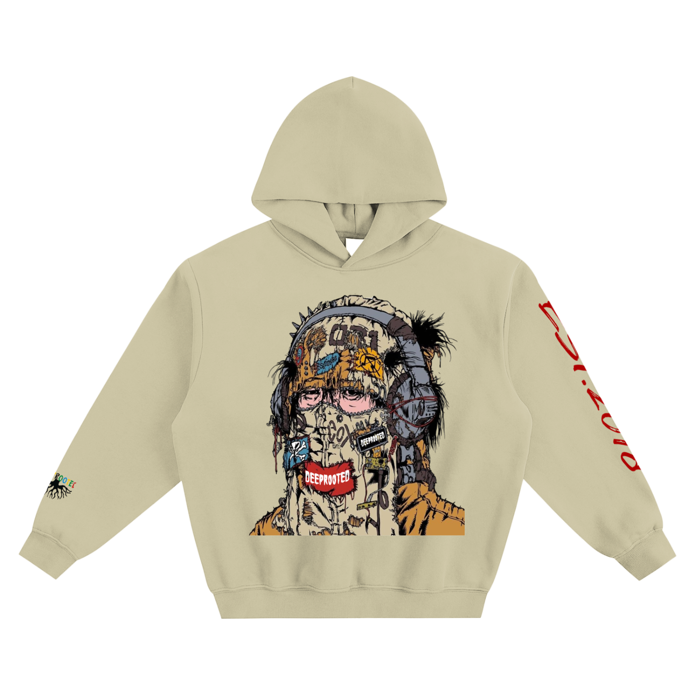 Fleeced Boxy Hoodie