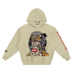 Fleeced Boxy Hoodie