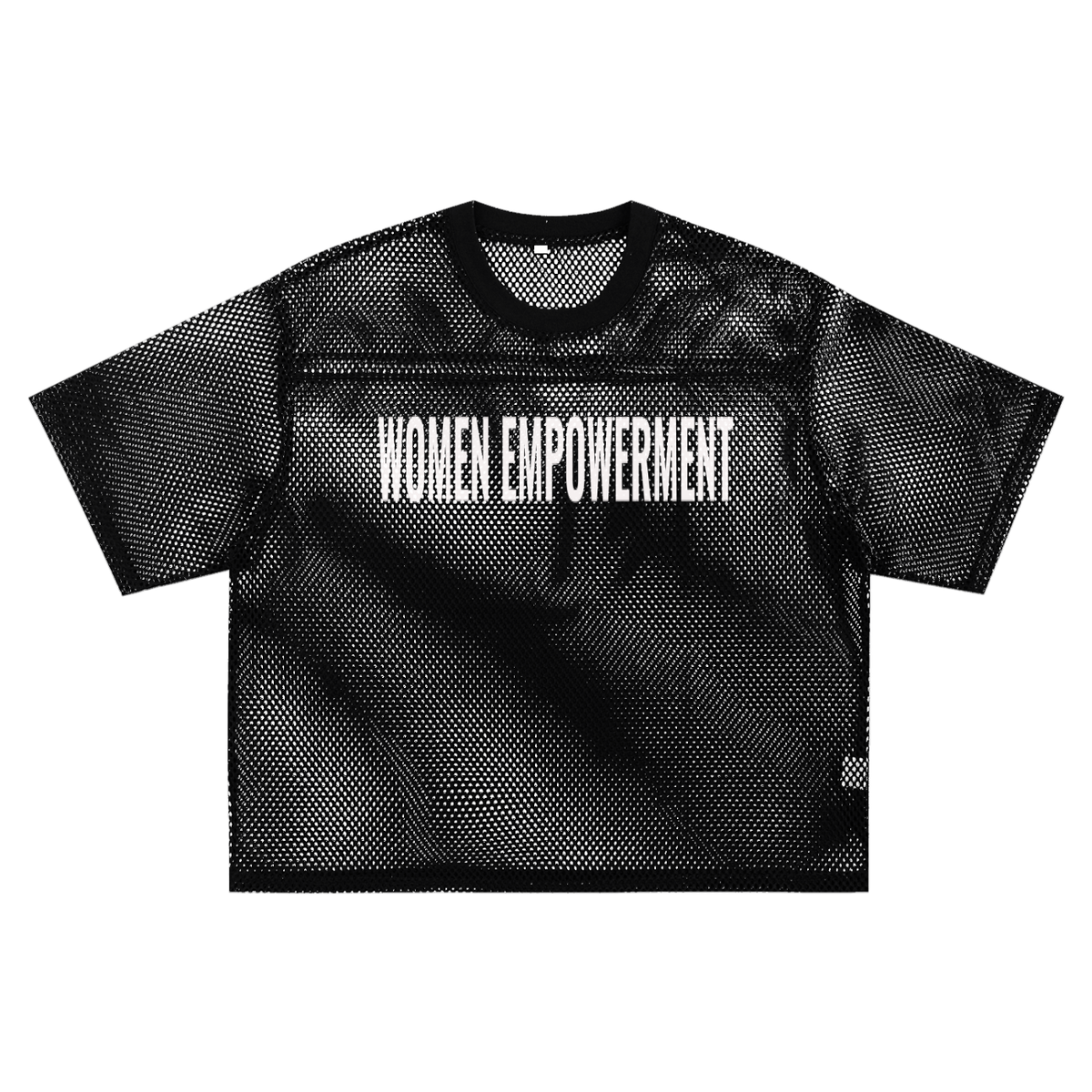 See-through Boxy Net T-Shirt