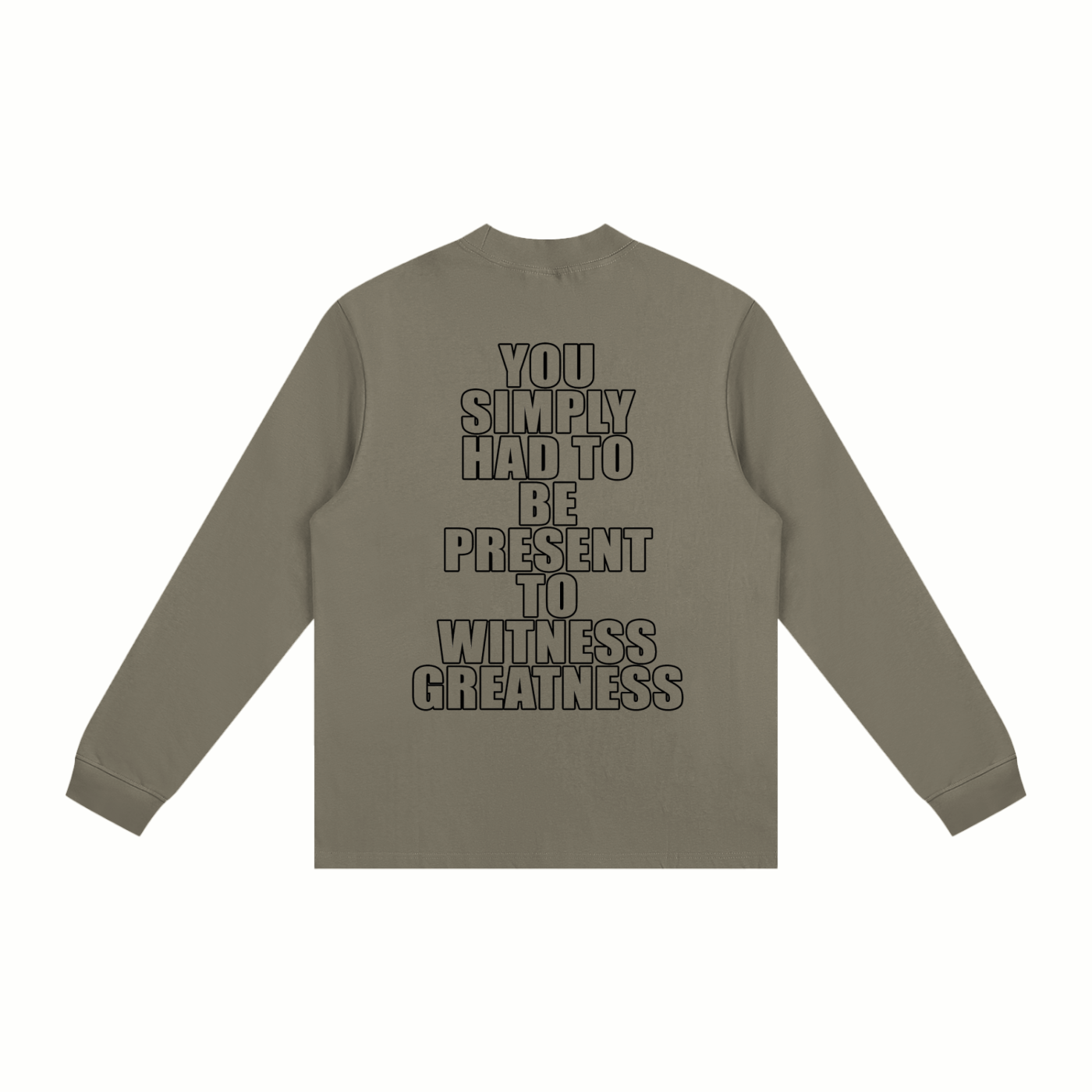 Essential Non-Shrink Mock Neck Sweatshirt