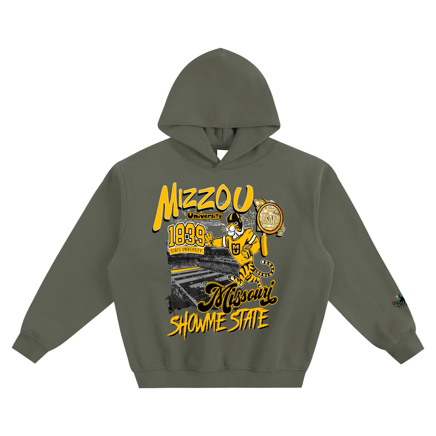 Fleeced Boxy Hoodie