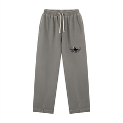 Vintage Washed Drawstring Sweatpants