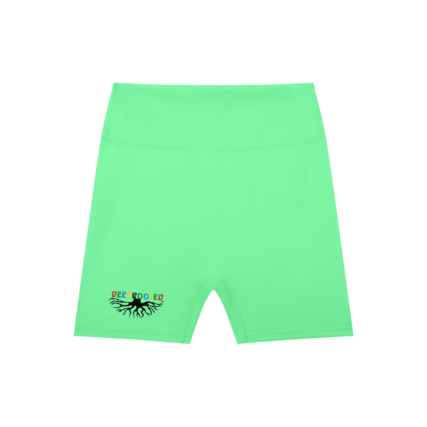 High-Waisted Blend Biker Shorts