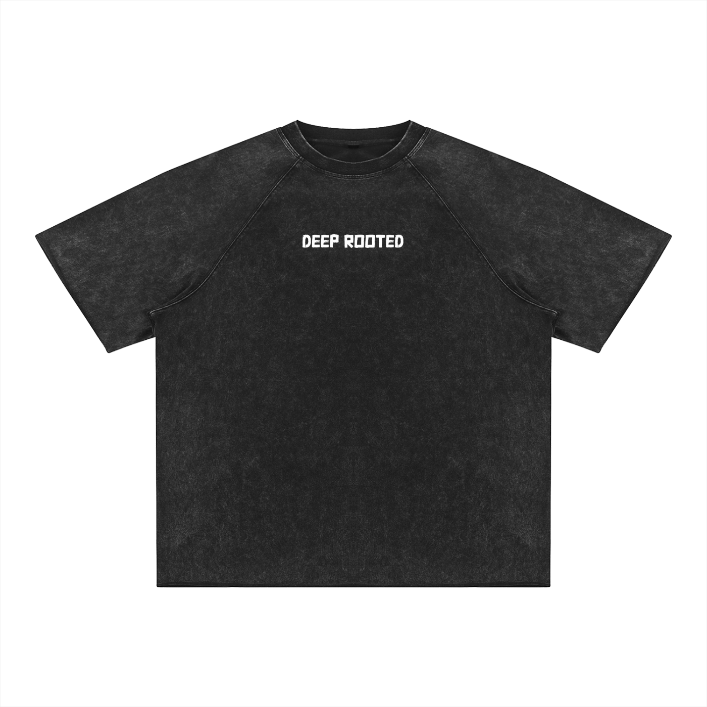 Unisex Mineral Wash Raw Edge T-Shirt