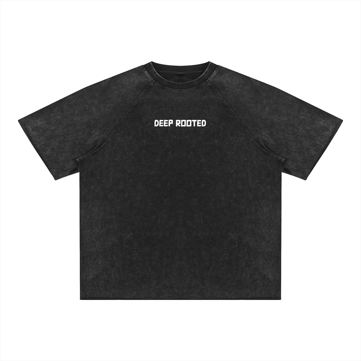 Unisex Mineral Wash Raw Edge T-Shirt